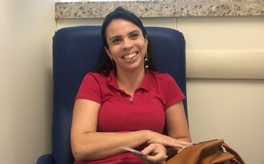 Sheila da Costa, participante do Mutirão de Lábio Leporino